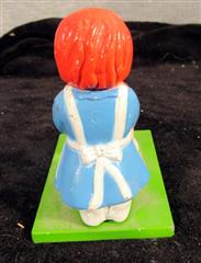 LOT OF 6 VINTAGE VANITY FAIR DIE CAST FIGURINES - SCOOBY FRED RAGGEDY ANN - FIGU